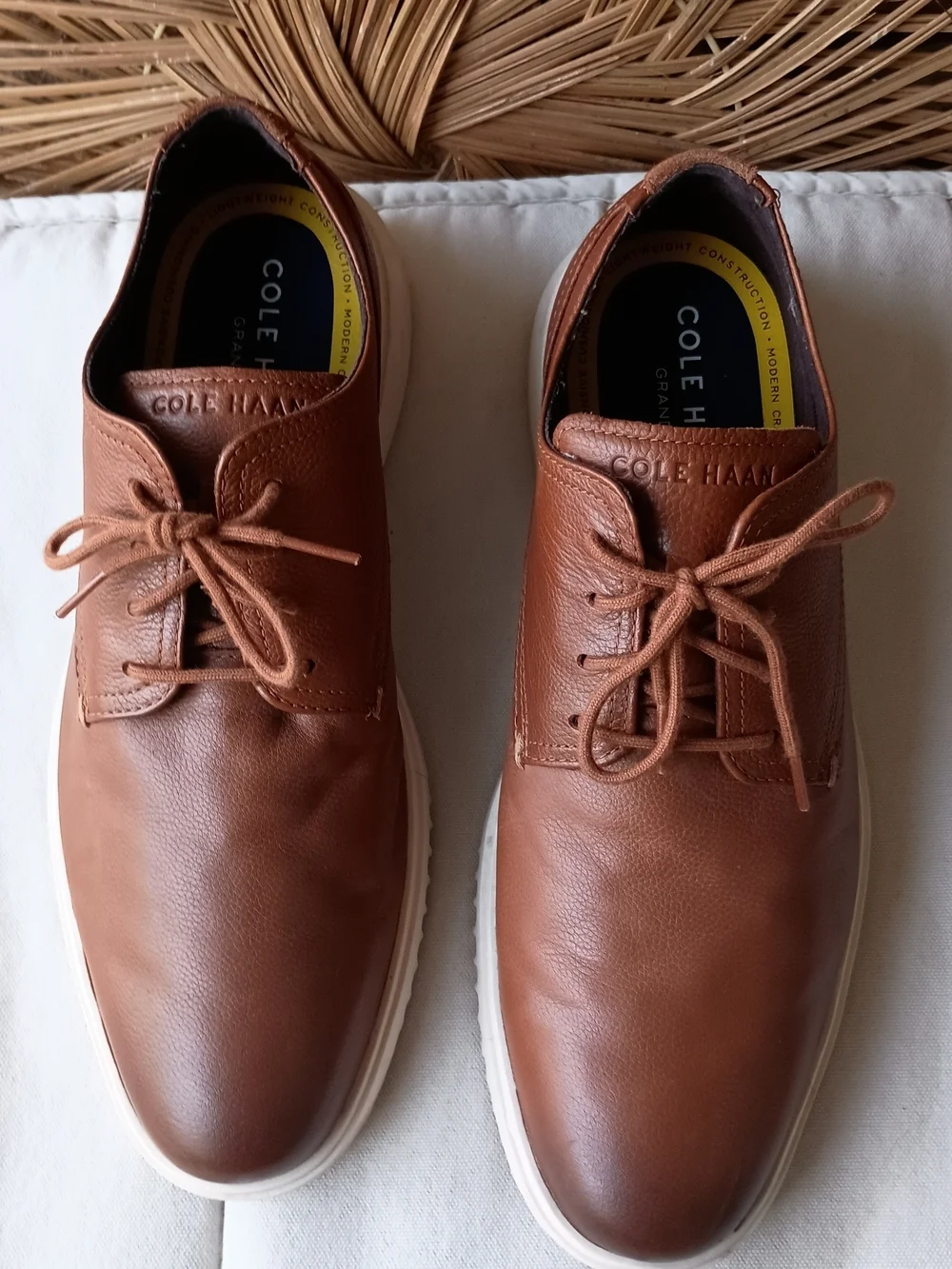 Cole Haan Grand  Men’s Brown Leather Derby Sneakers_11
